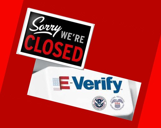 E-Verify Closed