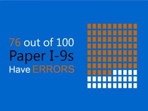 I-9 error rate